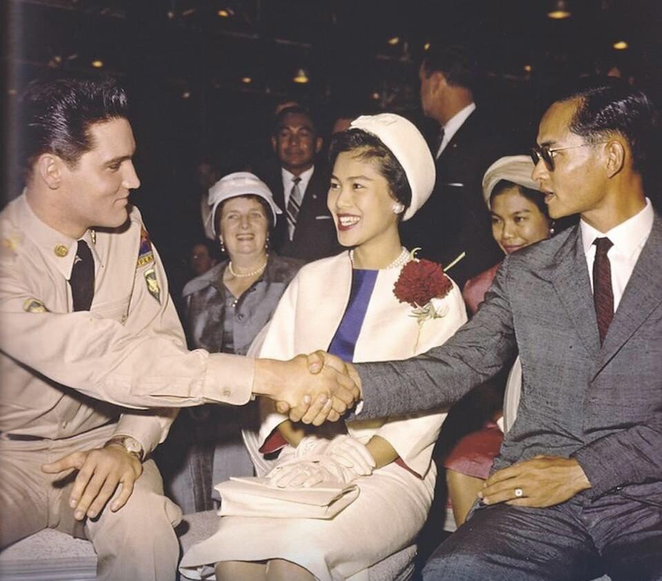 Elvis and Rama IX